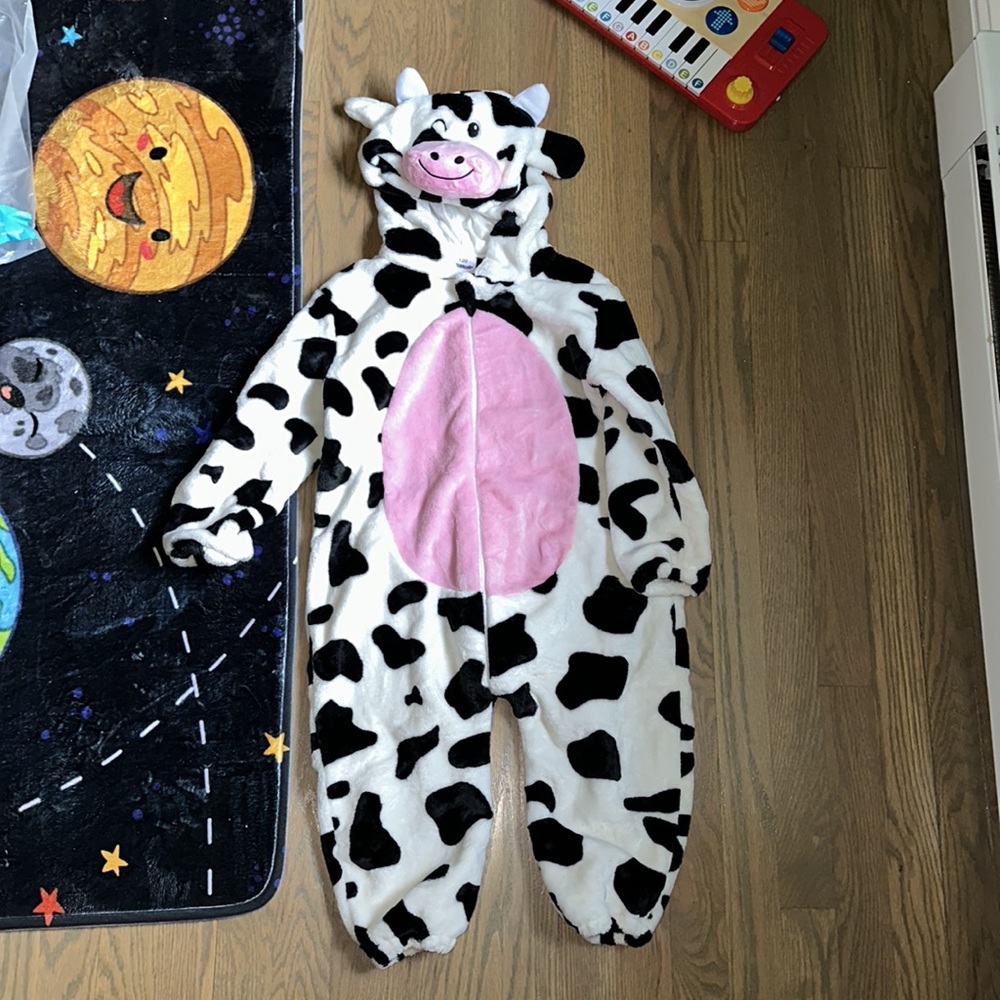 Never work cow custome